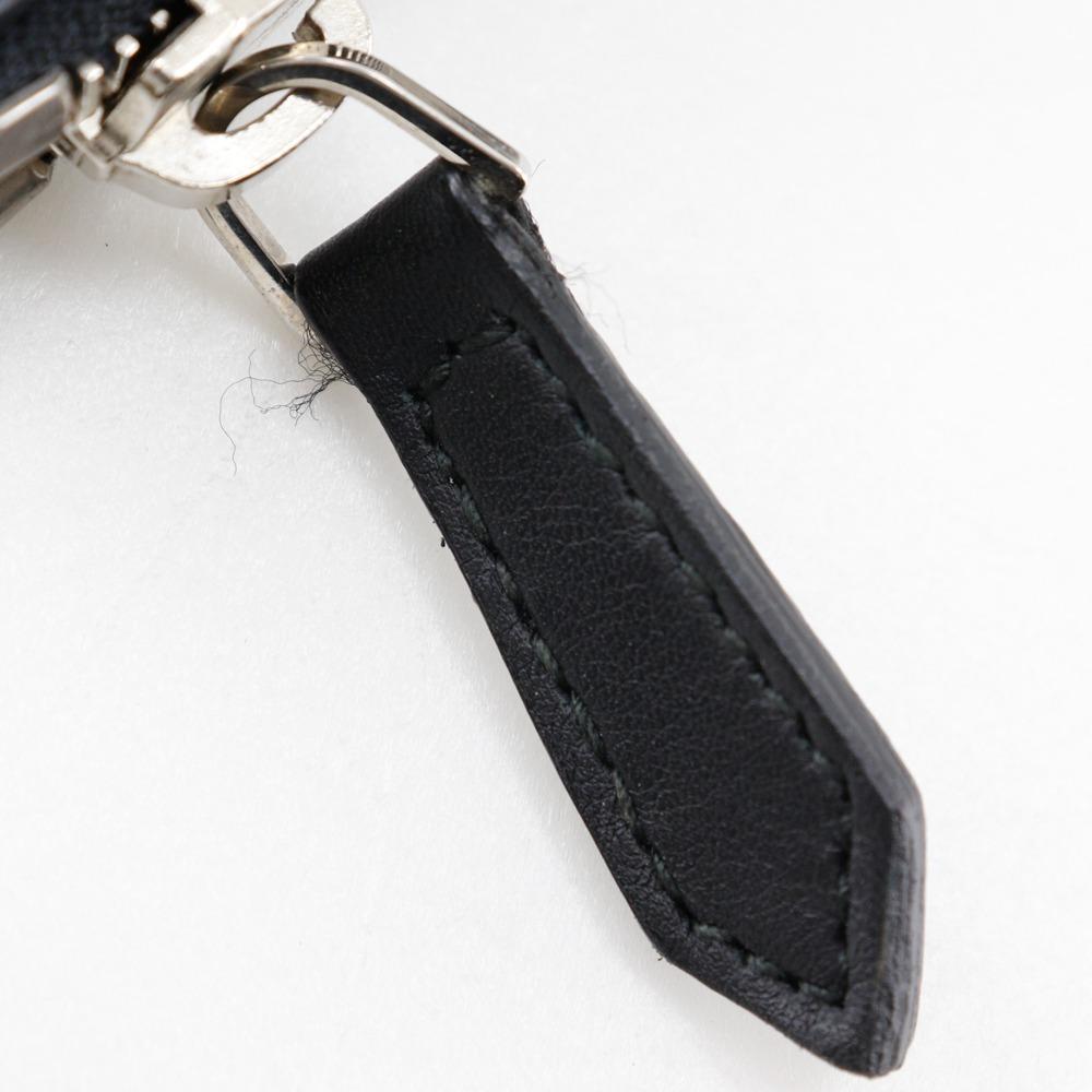 HERMES Sac Adepeche 38 Business bag black/SilverHardware Epsom mens Used