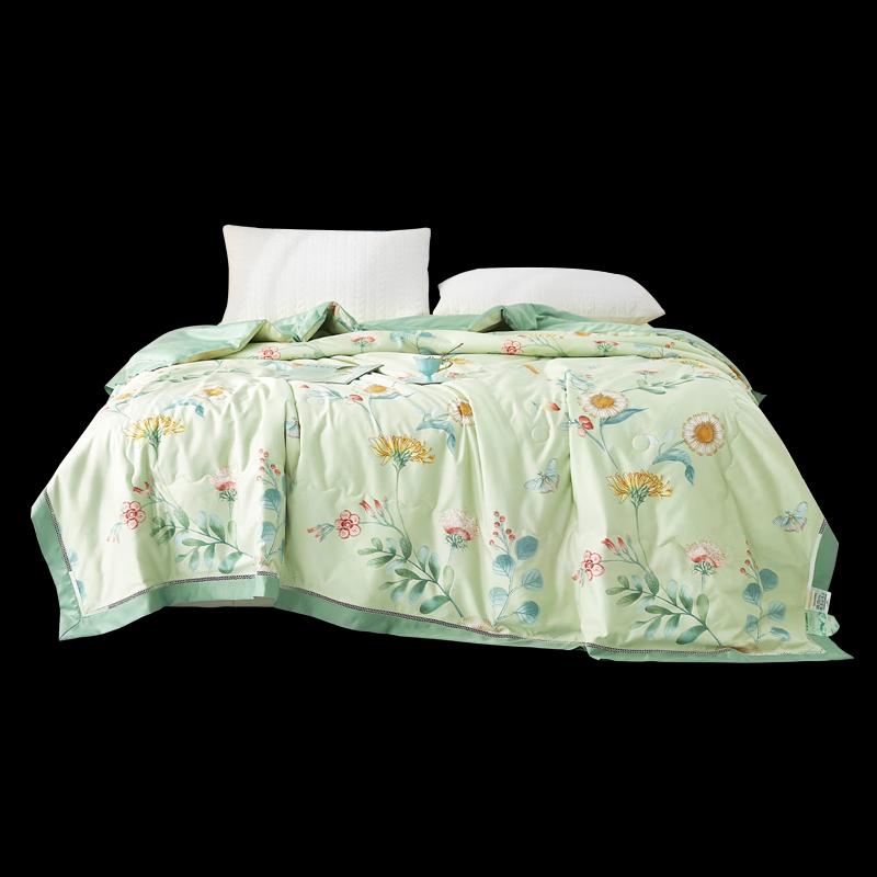 

Qilu Breeze Leaf Whisper All-Season Quilt