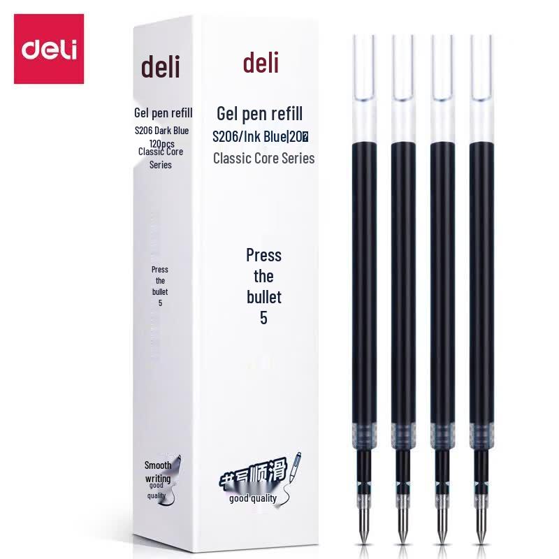 Deli 0.5mm Retractable Gel Pen Refills