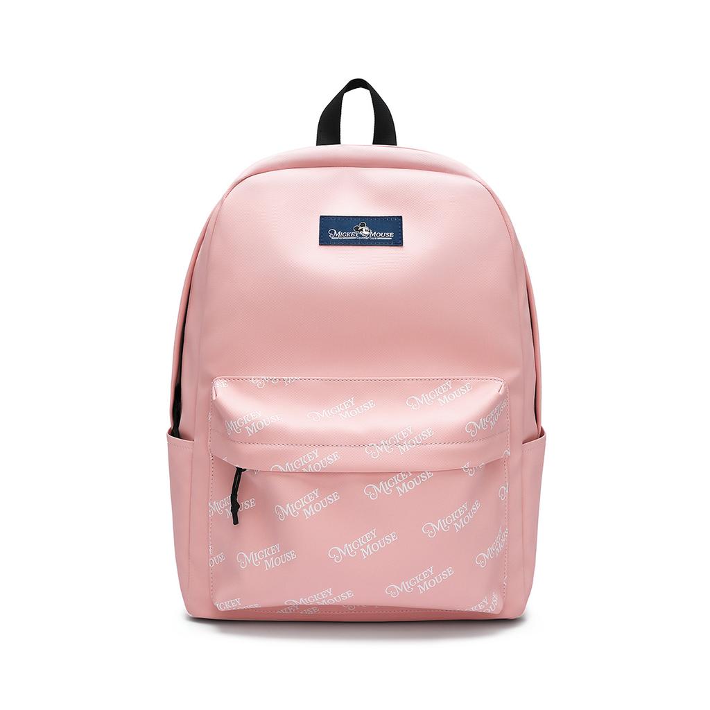 New Disney Mickey Series Fabric Backpack Laptop Bag Unisex White/Pink/Black DHB41489-A