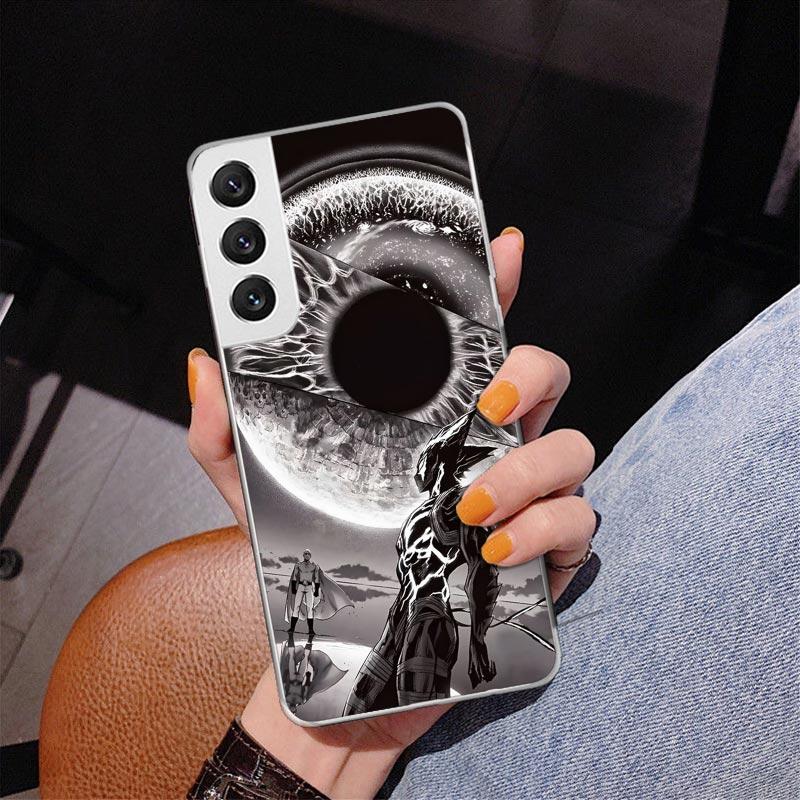 One-Punch Man Anime Phone Case For Samsung Galaxy S24 S25 Edge S26 Ultra S23 S22 S21 Plus S20 FE + Personalized Print Cover Gala