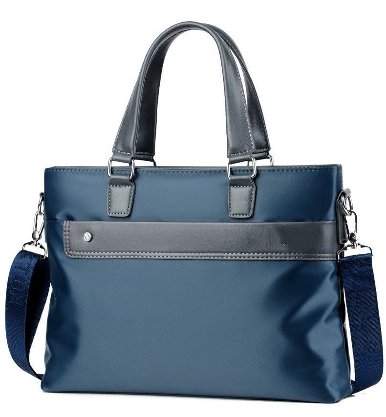 

1pcs Men s bag, single shoulder crossbody bag, business casual briefcase, Oxford cloth backpack, horizontal men s handbag
