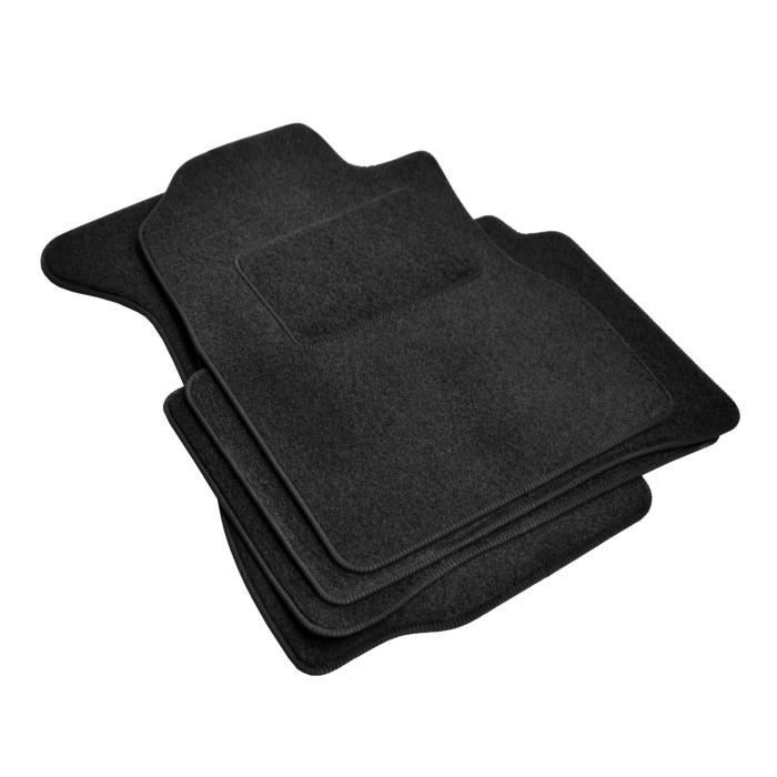 Tapis De Sol - HONDA - CR-V - Velours Noir - 3 Pièces - Ajustement Précis