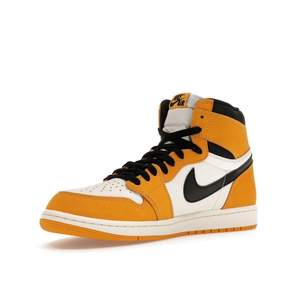 Air Jordan 1 Retro High OG Yellow Ochre Unisexové tenisky Černá Plachetnicová DZ5485-701