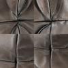 PRADA Frill Tote Bag BR3987 Brown leather Women Used