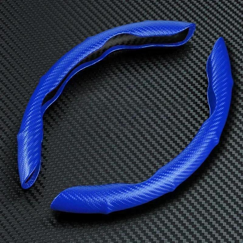 2025 Hot Universal Non-Slip 2 Halves Car Steering Wheel Cover Carbon Fiber Booster Cover For Honda Civic XR-V HR-V Accord Odysse