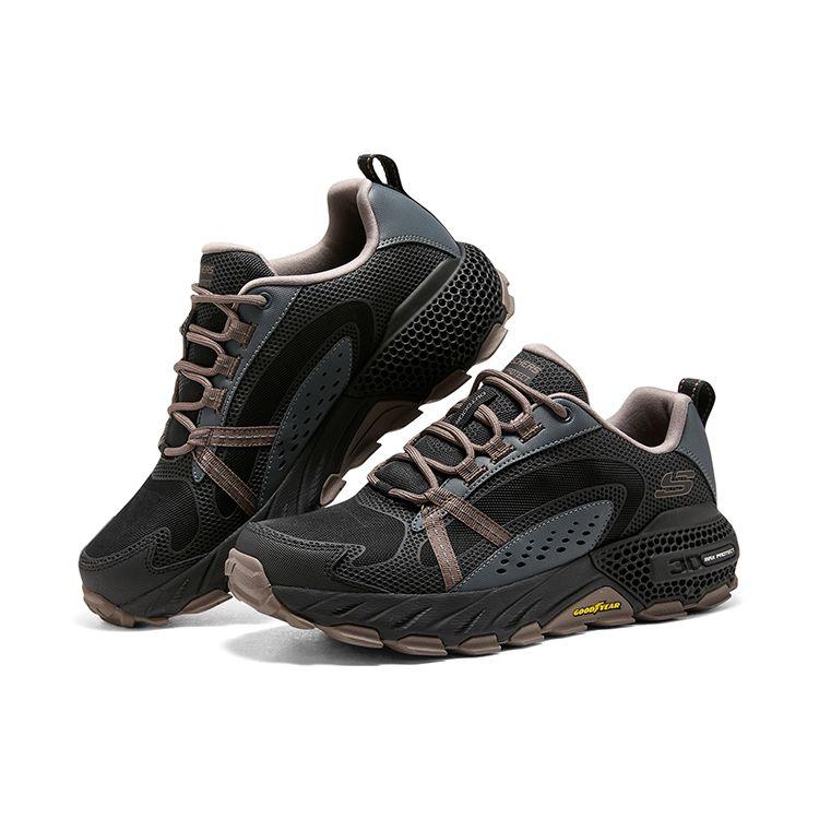 Skechers DLites 4.0 Wygodne Amortyzujące Wytrzymałe Niskie Buty do Chodzenia Męskie sneakersy Czarne 237401C-BKMT