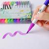 Non-toxic Drawing Markers Set, with Brush And Fine Point Tips, Washable Water-soluble Tools Ink Supplies, for Hand-Drawn Creation Art Practice