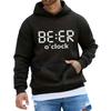 Street Casual Long Sleeves Hooded Unisex Pullover Hoodie Street Sweatshirt Casual Fashion Men's Clothing Letter Print