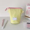 User Friendly Cloth Pen Pouches With Spacious Interior Dot Pattern Lightweight Student Essential For Classroom