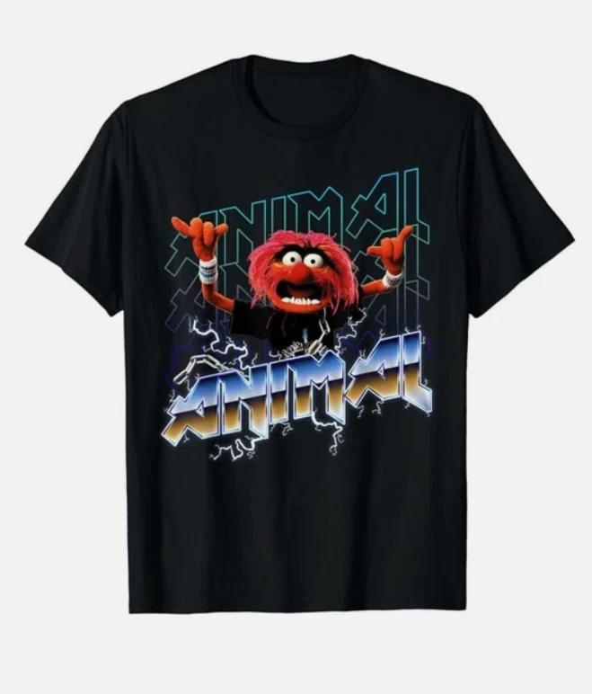 SALE The Muppets Animal Rock Metal Poster T-Shirt 3XL