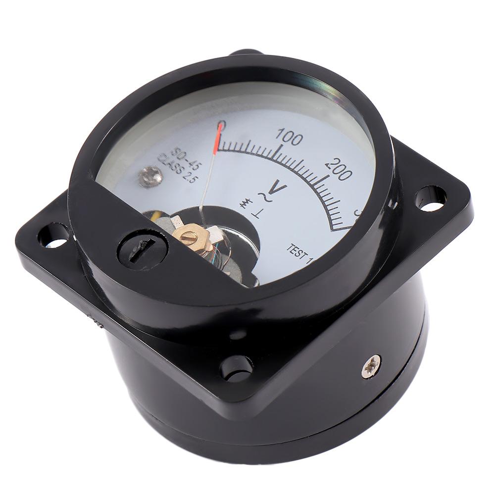 Analog Dial Panel Meter Current Voltmeter Volt Tester Voltmeter Gauge Pointer Voltmeter Voltmeter