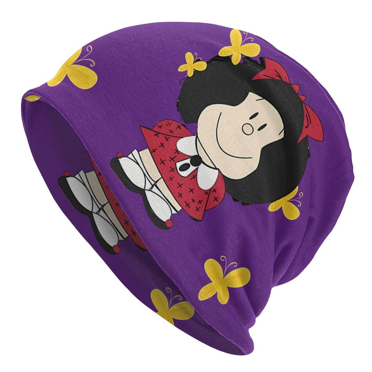 

Чепчик унисекс с желтыми бабочками в стиле аниме Mafalda, тонкие шляпы в стиле хип-хоп, шляпа Skullies, дышащие шапки