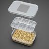 Incubadora de Cría de Reptiles 12 Rejillas Incubadora de Huevos de Tortuga Transparente Caja de Incubación de Anfibios Para Tortuga Melena de León