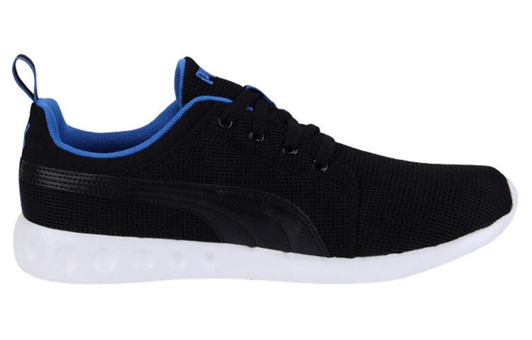 Men's Sneakers PUMA Carson Runner Running Shoes Black/Blue