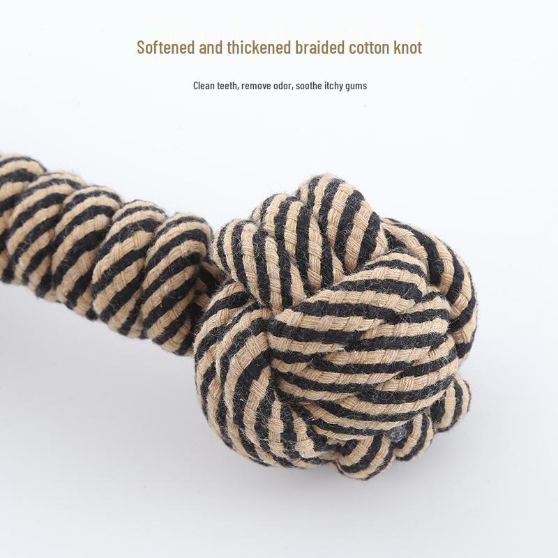 Durable Woven Cotton Rope Chew Toy for Large Dogs