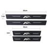 New Carbon Fiber Car Door Sill Sticker Threshold Side Anti Scratch Sticker For Ford KA Logo Waterproof Decal Car Accessories