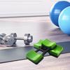 2Pcs Dumbbell Support Rack Floor Protection Dumbbell Storage Frame Stand Heavy Duty Dumbbell Storage Rack for Home Gym