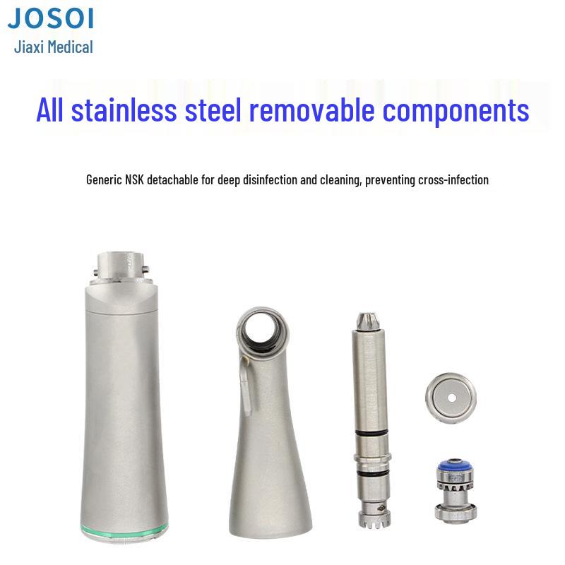 Jiaxi Fiberoptisches Dentalimplantat-Handstück, Winkelstück 20:1 Reduktion (Kompatibel mit Kavo, WH, Osstem, Yedent)