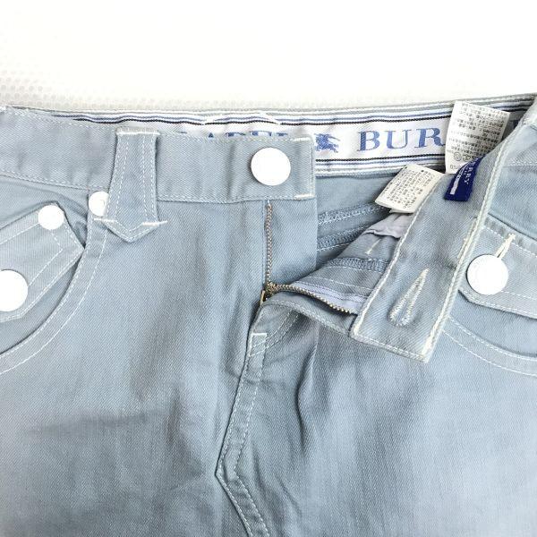 Burberry BLUE LABEL Mini Skirt Sanyo Size 25 Blue Bottoms Skirt(USED)
