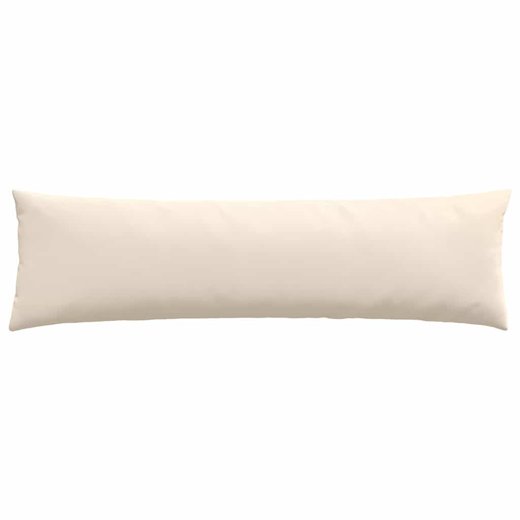Sofa Cushions 2 Pieces Beige 145 X 40 Cm Fabric