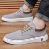 Autumn New Breathable Men's Canvas Shoes Casual Men's Shoes Student Shoes Green Tide Board Shoes Cloth Shoes