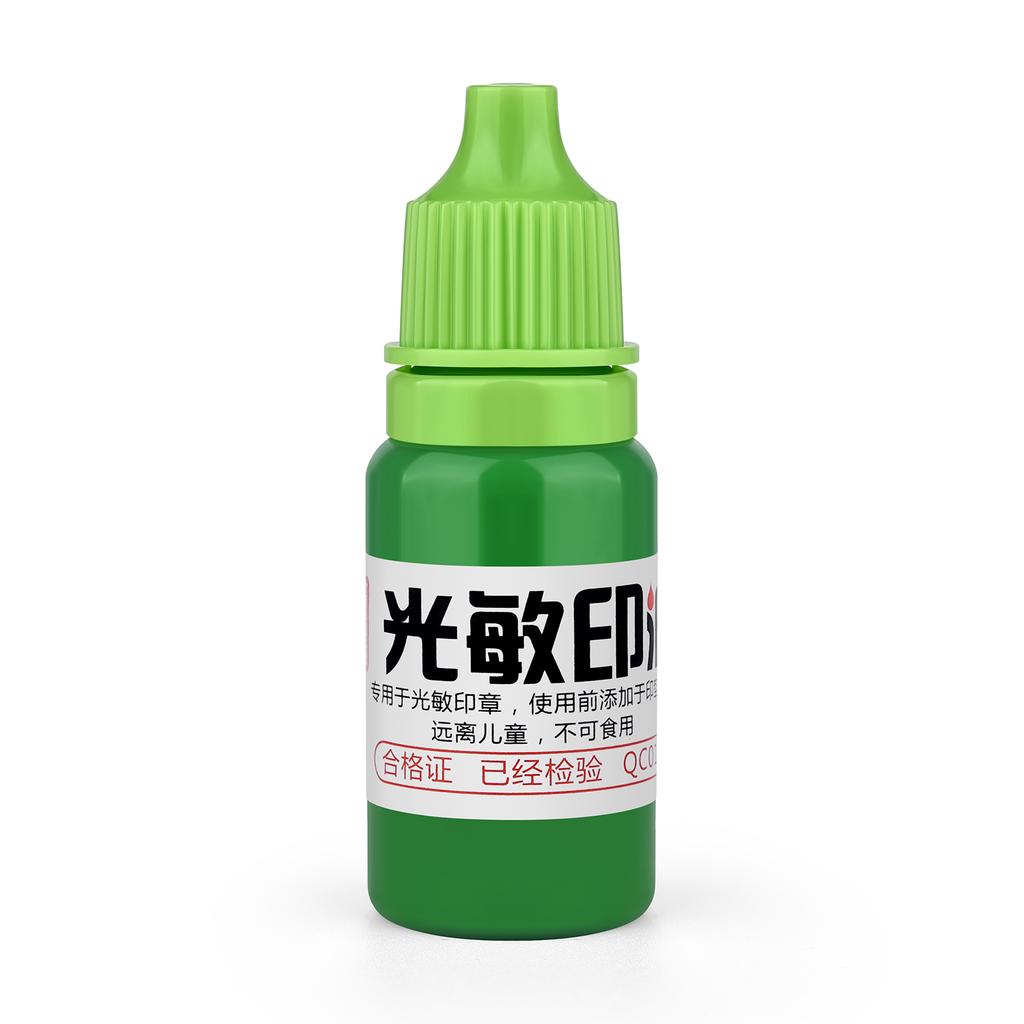 10ml Ink Textile Clothes Waterproof Ink Special Photosensitive Ink Fast Drying Stamping Ink Stamp Printing Not Fade For Students