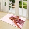 Floral Fantasy Fashion Carpet Rug Soft Washable Antislip Home Living Room Sofa Mats Personalized Christmas Rug