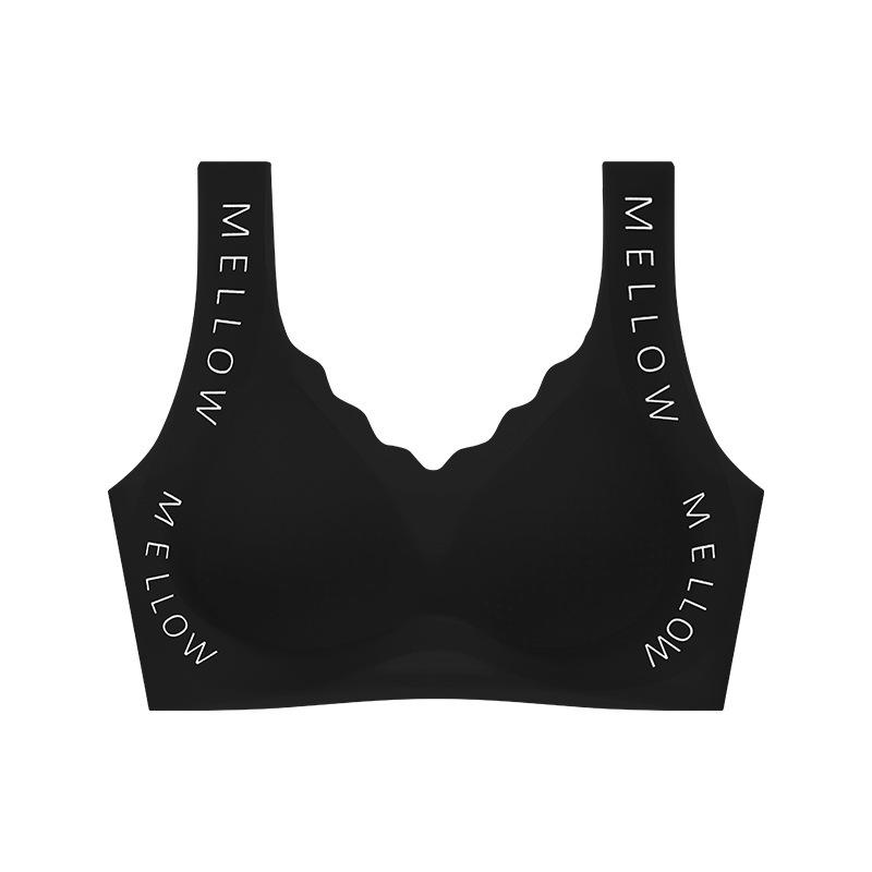 Plus Size Seamless Women’s Push Up Wirefree Icy Wrap Chest Bandeau Bra