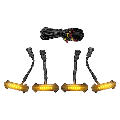 

Светодиодные фонари решетки ABSOPRO Фонари передней решетки Совместимы с Toy ota Совместимы с Tacoma TRD PRO 2016-2022 Янтарные фонари