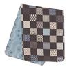 (Styleneo) Stylish Men's Tenugui Japanese Pattern Summer Towel Gauze Towel 88 X 34cm Material 100% Cotton Triple Gauze Kyoto (Ichimatsu Komon)