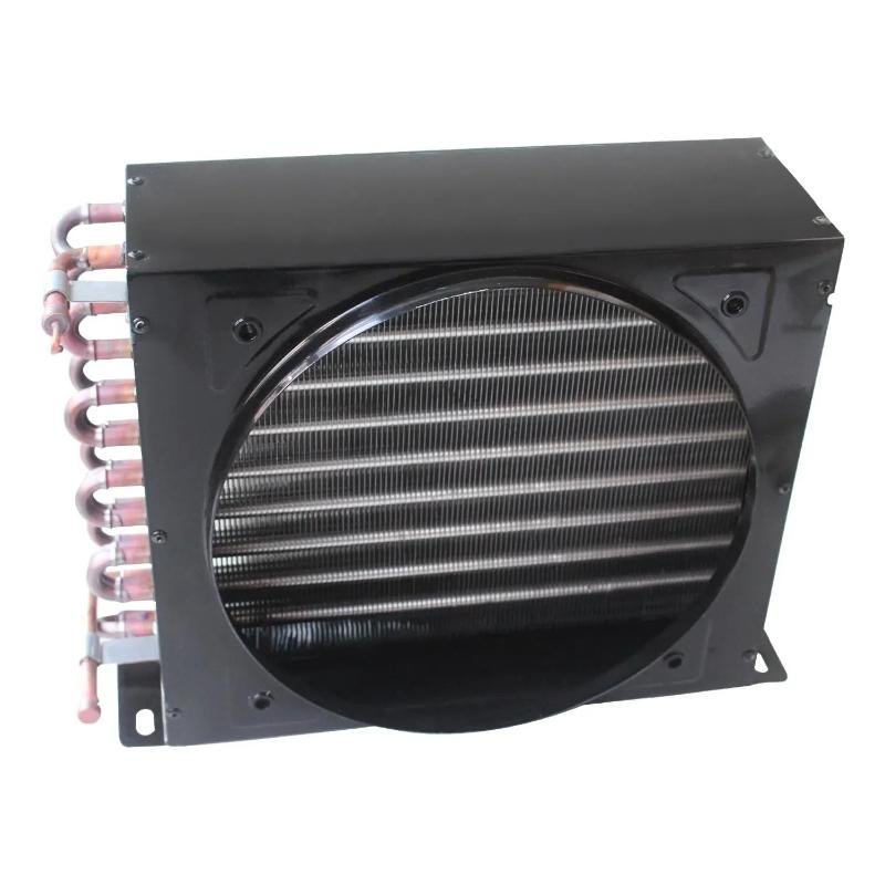 Fin Tube Radiators Fin Heat Exchangers Air Conditioner Condenser Aluminum Fin Condenser Coil for Refrigerator Freezer Copper