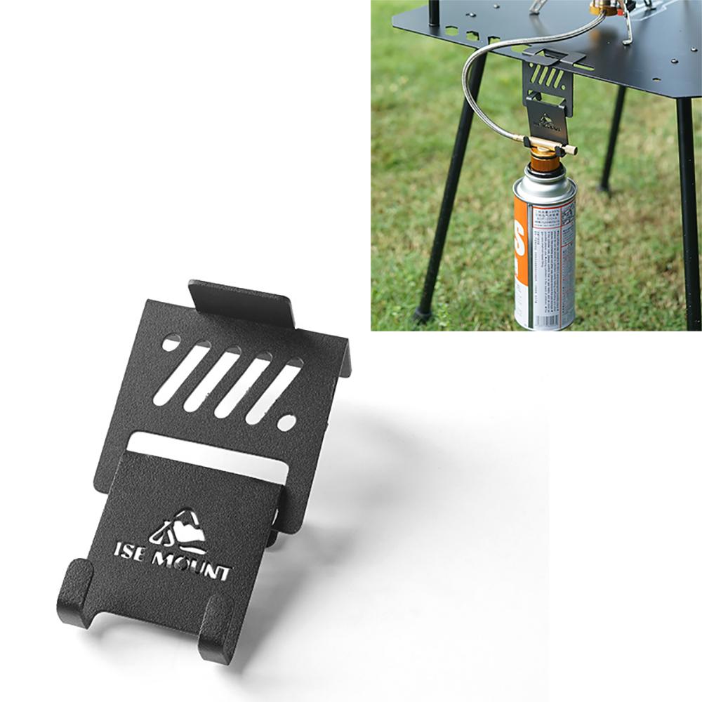New Outdoor Canister Hanging Hook Metal Butane Gas Tank Hanger Clip Portable Tank Hanger Hook Camping Accessories Outdoor Tool