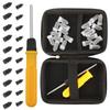 Automotive Emergency Rescue Kit Tyre Repair Kit Puncture Repair Kit, Anti-Puncture Kit Motorcycle, Puncture Repair Tool with Bag