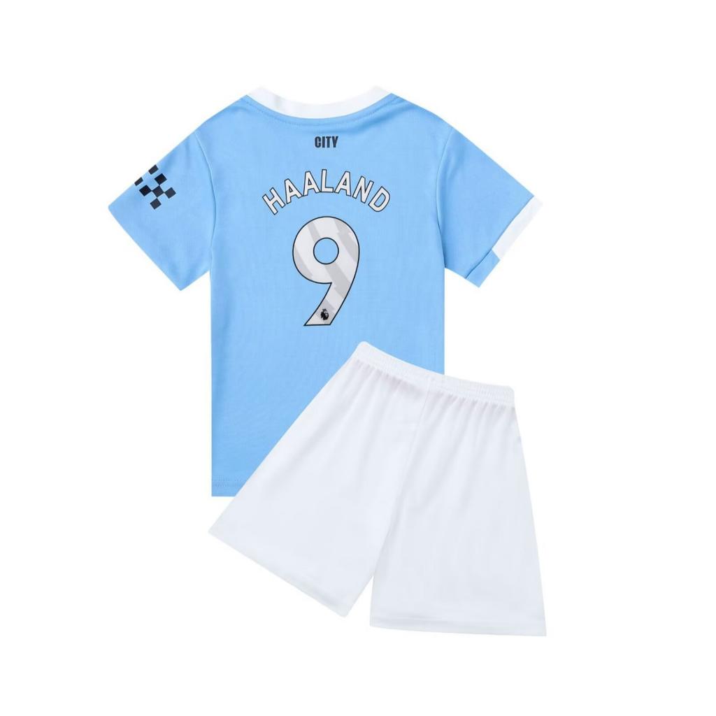 25-26 Man C Home Court No. 9 Football Jersey Children'S Jersey Children'S Clothing Size 14-3Xl