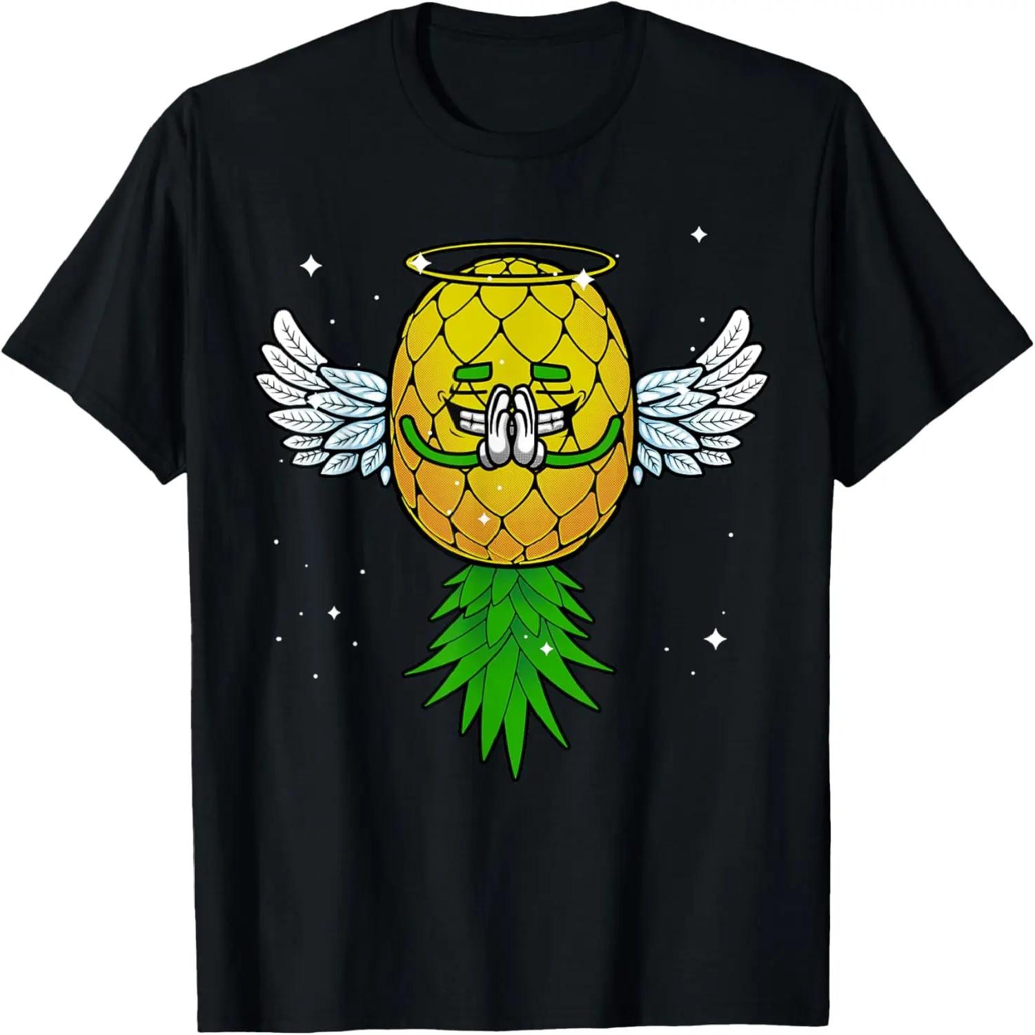 Just a Girl Who Loves Pineapples T-Shirt XXXXXL чёрный