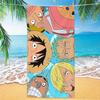 Popular Beach Towel Cartoon Animation Nautical King Bath Towel Microfiber Quick-Drying Towel