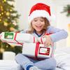 Jolly Christmas Labels: 120 Festive Stickers for Gift Wrapping - Self-Adhesive, Paper Material