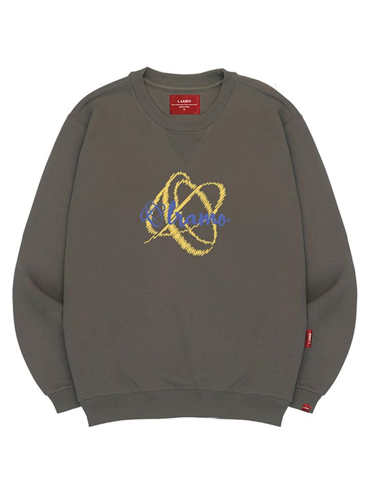 Ellamo Graffiti Sweatshirt Unisex Big Size S~4Xl (Type A)