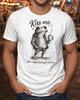 Kiss Me You Might Find Your Prince Frog Illustration T-shirt | Frog Kiss Me Tee