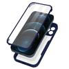 Protective Case - PROSHOP - for iPhone 12 Pro - 360° - Semi-rigid - Transparent Around Blue