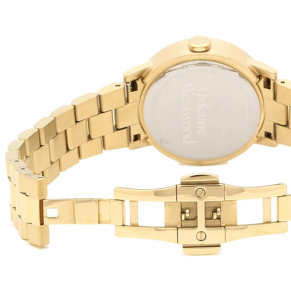 Vivienne Westwood Quartz Watch Black Gold VV213BKGD