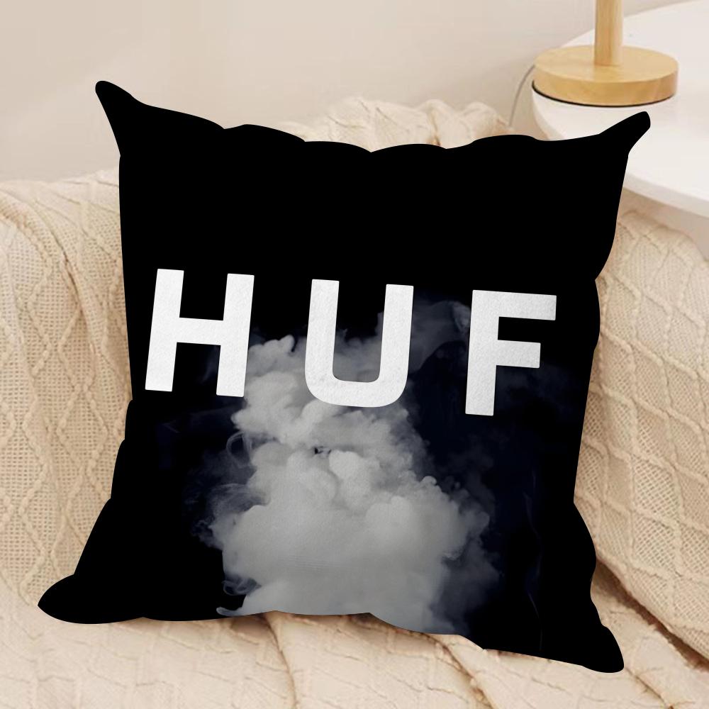 H-Huf Brand Cushion Cover Pillowcase Ultra Soft Skin Friendly Fabric Cloud Like Comfort & Concealed Zipper