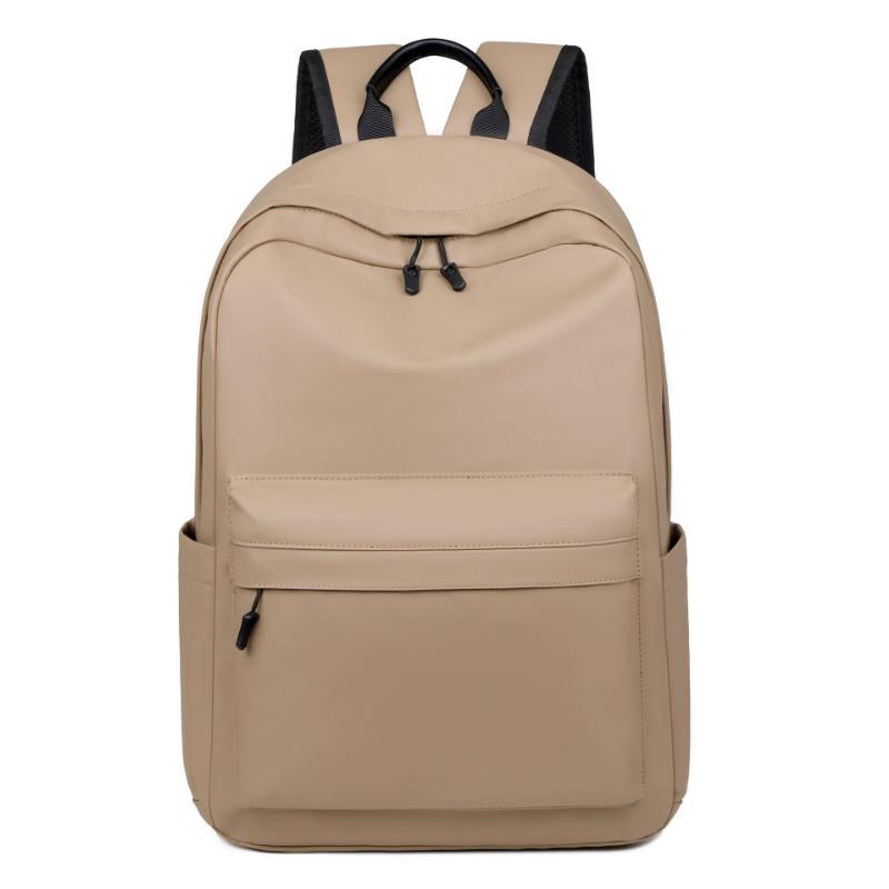 Backpack Backpack Men and Women Casual Waterproof Simple Wear-resistant Computer Backpack College and Middle School Students School Bag