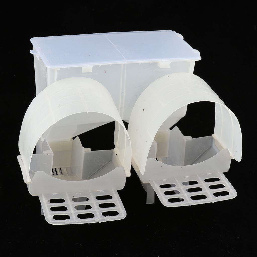 

Automatic Trough Birds Cups Feeder Drinking Basin for Wilds Parrots