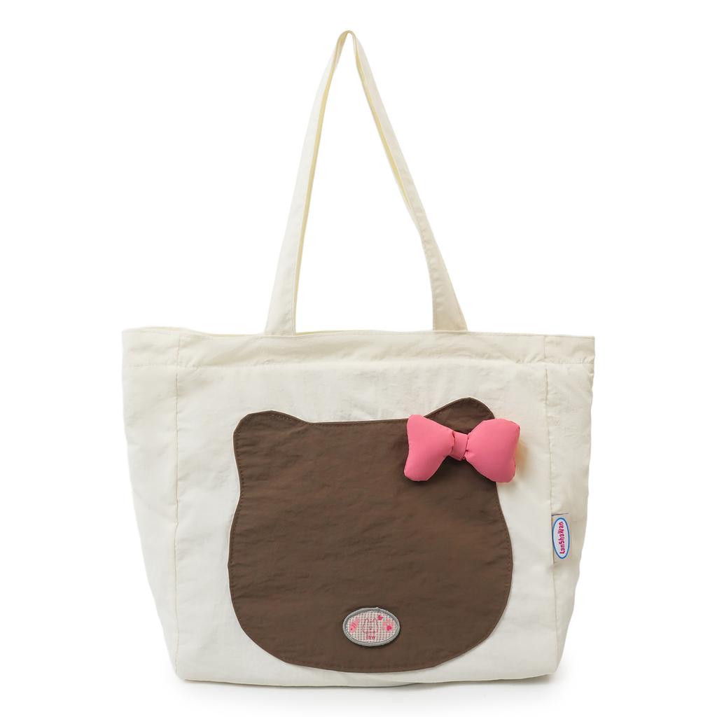 Fashionable Large Capacity Versatile Korean Style Tote Bag for Women, Cute Girl Commuter Single Shoulder Handbag