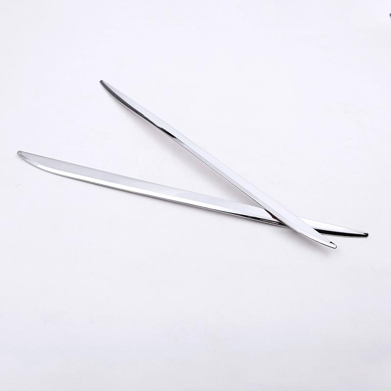 ABS Side Molding Decorative Strips Trim Sticker For Mercedes Benz E Class W213 E200l 300l 2016 2017 AMG Car Accessories