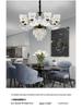 Chinese Style Luminous Crystal Chandelier: Modern Luxury Lighting for Living Rooms and Halls