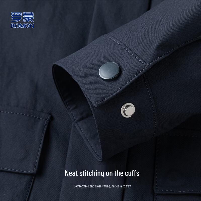 Luomeng Men's Business Casual Lapel Jacket