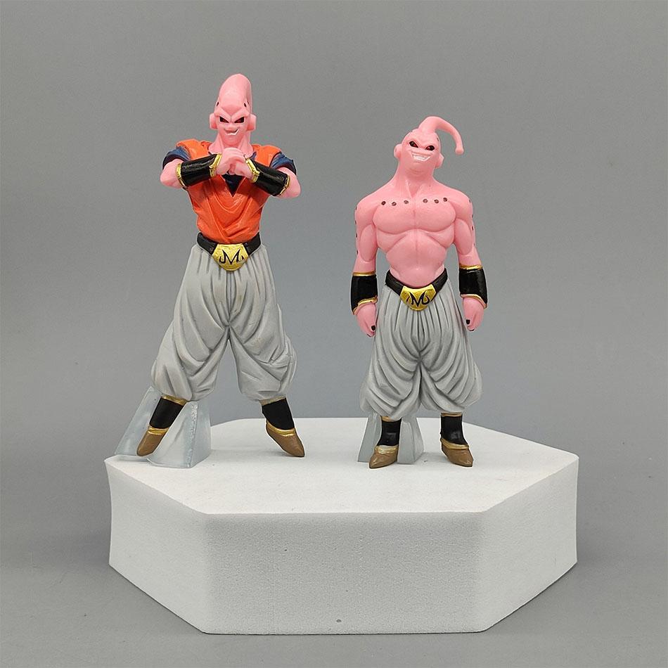 8pcs/Set Hot Dragon Ball Anime Figure Majin Buu Fat Action Figures Collection Model Toys For Children Adult Gifts Z PVC Round Sensory Compression